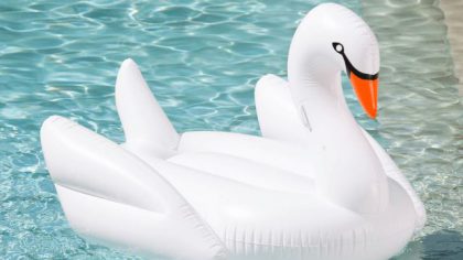 White Swan Pool Float - FUNBOY, $99.00