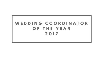 Wedding Coordinator Of The Year 2017