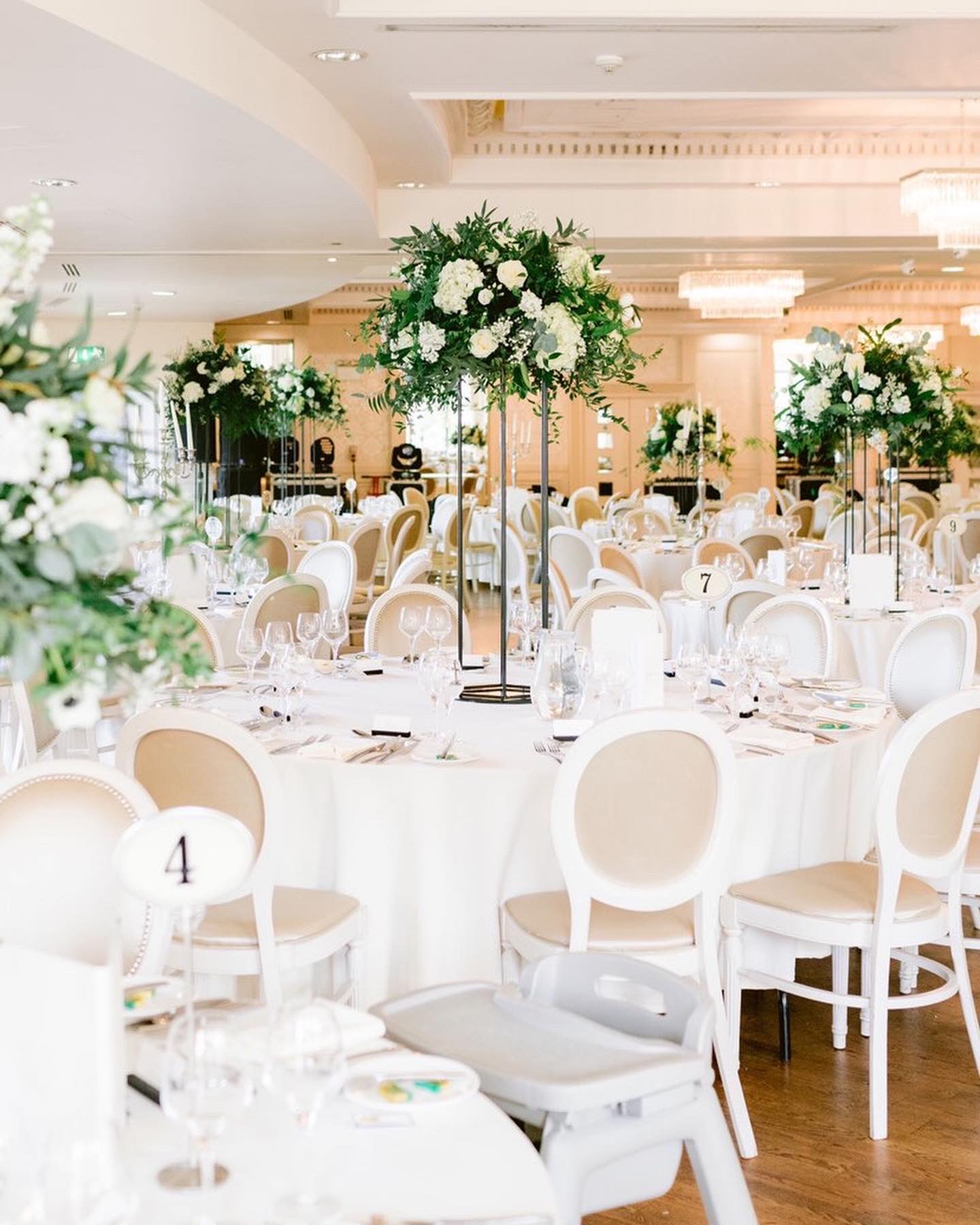 Table plan at Four Seasons Hotel Carlingford